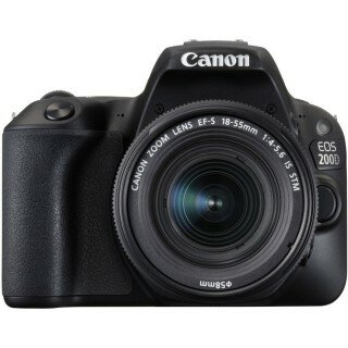 Canon EOS 200D 18-55mm DSLR Fotoğraf Makinesi (18-55)