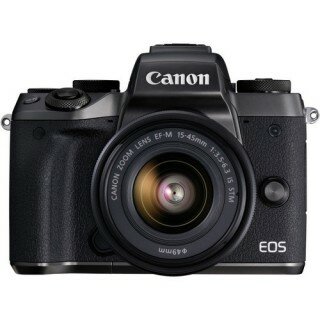 Canon EOS M5 15-45mm Aynasız Fotoğraf Makinesi (15-45 mm)