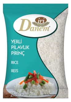 İri Danem Yerli Pilavlık Pirinç 2 kg