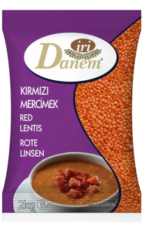 İri Danem Kırmızı Mercimek 2 kg