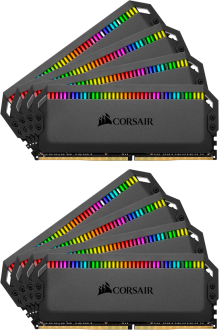 Corsair Dominator Platinum RGB 128 GB 3600 MHz DDR4 Ram (8x16 GB) (CMT128GX4M8X3600C18)