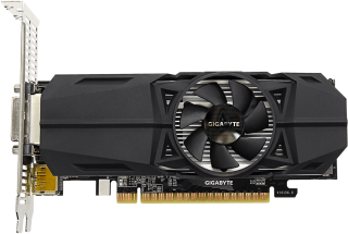 Gigabyte GeForce GTX 1050 OC Low Profile 2G (GV-N1050OC-2GL)