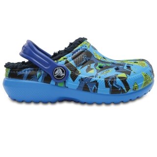 Crocs Lined Graphic Clog K Terlik (204817-4A5)