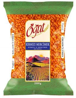 Öğüt Kırmızı İç Mercimek 2.5 kg