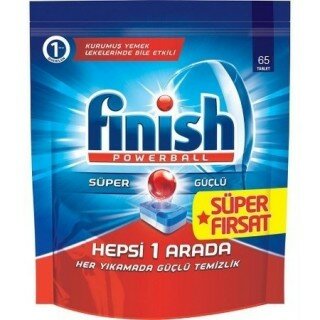 Finish Hepsi 1 Arada Tablet Bulaşık Makinesi Deterjanı 65 Adet