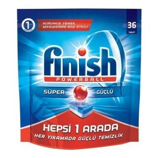 Finish Hepsi 1 Arada Tablet Bulaşık Makinesi Deterjanı 36 Adet