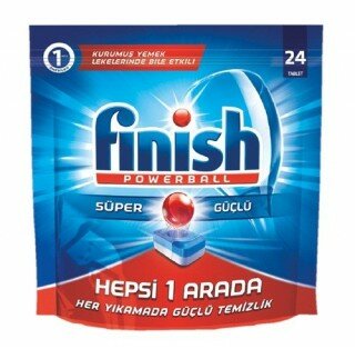 Finish Hepsi 1 Arada Tablet Bulaşık Makinesi Deterjanı 24 Adet