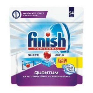 Finish Quantum Oxi Tablet Bulaşık Makinesi Deterjanı 54 Adet