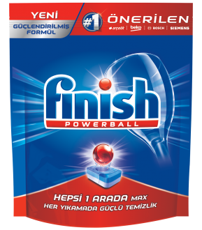 Finish Hepsi 1 Arada Max Tablet Bulaşık Makinesi Deterjanı 65 Adet