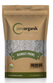 Simi Organik 1. Sınıf Basmati Pirinç 1 kg