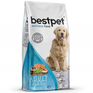 Bestfet Adult Balık ve Pirinçli 15 kg Köpek Maması