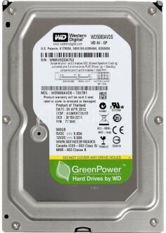 WD AV-GP HDD (WD5000AVDS)