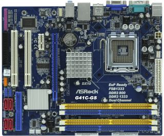 ASRock G41C-GS LGA 775 Soket Anakart