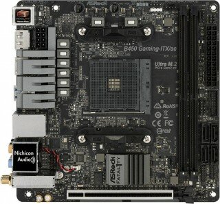 ASRock Fatal1ty B450 Gaming-ITX/ac AM4 Soket Anakart