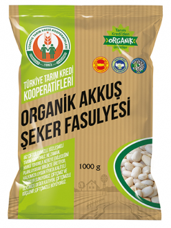 Tarım Kredi Birlik Organik Akkuş Şeker Fasulye 1 kg