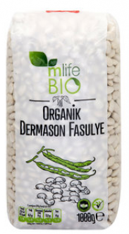 M Life Organik Dermason Fasulye 1 kg