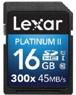 Lexar Premium II 300X SD Kart (16 GB) (LSD16GBBEU300)