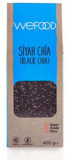 Wefood Siyah Chia 400 gr