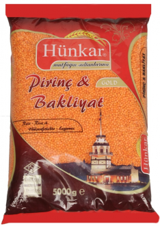 Hünkar Kırmızı Mercimek 5 kg