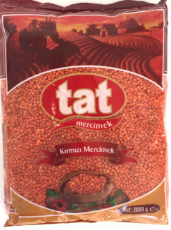 Tat Bakliyat Kırmızı Mercimek 2 kg