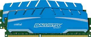 Crucial Ballistix Sport 8 GB 1600 MHz DDR3 Ram (BLS2C4G3D169DS3CEU)