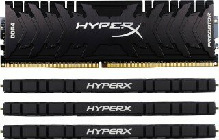 HyperX Predator DDR4 32 GB 3600 MHz DDR4 Ram (4x8 GB) (HX436C17PB3K4/32)