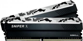 G.Skill Sniper X 32 GB 3200 MHz DDR4 Ram (F4-3200C16D-32GSXWB, F4-3200C16D-32GSXFB, F4-3200C16D-32GSXKB)