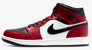 Nike Air Jordan 1 Mid Spor Ayakkabı (554724-069)