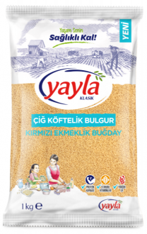 Yayla Çiğ Köftelik Bulgur 1 kg