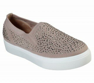 Skechers Poppy Studded Affair Spor Ayakkabı (73913-NUDE)