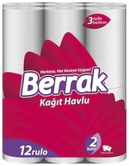 Berrak Kağıt Havlu 12 Rulo