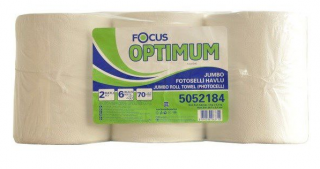 Focus Optimum 21 cm Jumbo Hareketli Kağıt Havlu 6 Rulo