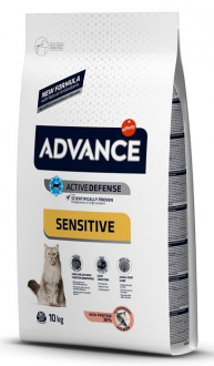 Advance Sensitive Somonlu Yetişkin 10 kg Kedi Maması