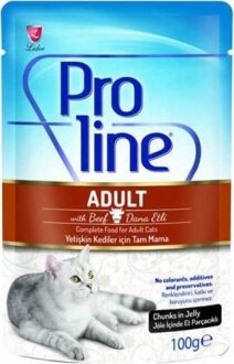 Proline Dana Etli Joleli Yetişkin 100 gr Kedi Maması