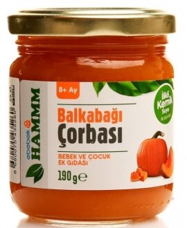 Hammm Kemik Sulu Balkabağı Çorbası 190 gr Kavanoz Mama