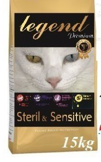 Legend Gold Premium Steril Sterilised Hindi ve Tavuklu 15 kg Kedi Maması