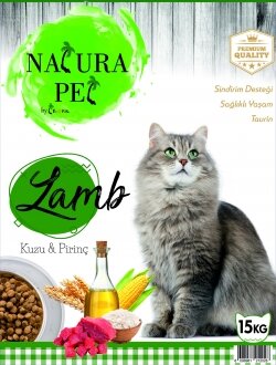 Natura Pet Kuzulu Yetişkin 15 kg Kedi Maması