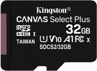 Kingston Canvas Select Plus microSD Kart (32 GB) (SDCS2/32GB)