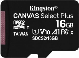 Kingston Canvas Select Plus microSD Kart (16 GB) (SDCS2/16GB)