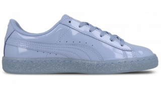 Puma Basket Patent Iced Glitter Jr Spor Ayakkabı (362461-02)