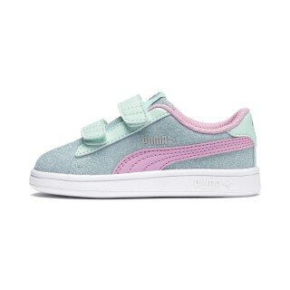 Puma Smash V2 Glitz Glam Bantlı Spor Ayakkabı (367380-07)