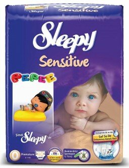 Sleepy Sensitive 0 Beden Bebek Bezi