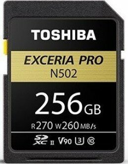 Toshiba Exceria Pro N502 SD Kart (256 GB) (THN-N502G2560E6)