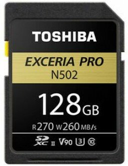 Toshiba Exceria Pro N502 SD Kart (128 GB) (THN-N502G1280E6)