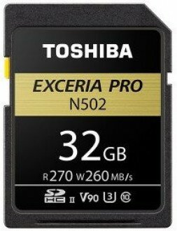 Toshiba Exceria Pro N502 SD Kart (32 GB) (THN-N502G0320E6)