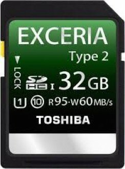 Toshiba Exceria Type-2 SD Kart (32 GB) (SD-X32T2)