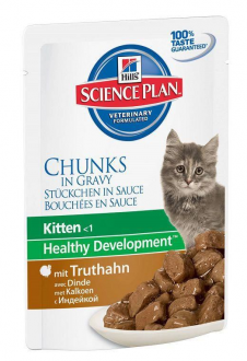 Hill's Science Tunder Yavru Hindili 85 gr Kedi Maması