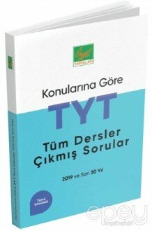 Konularına Göre TYT Tüm Dersler Çıkmış Sorular