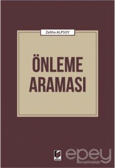 Önleme Araması