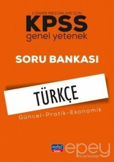 KPSS Türkçe Genel Yetenek Lisans Mezunları İçin Soru Bankası